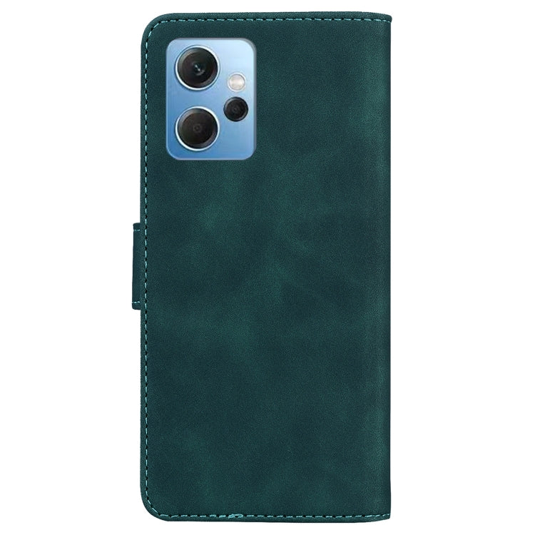 For Xiaomi Redmi Note 12 4G Global Skin Feel Pure Color Flip Leather Phone Case