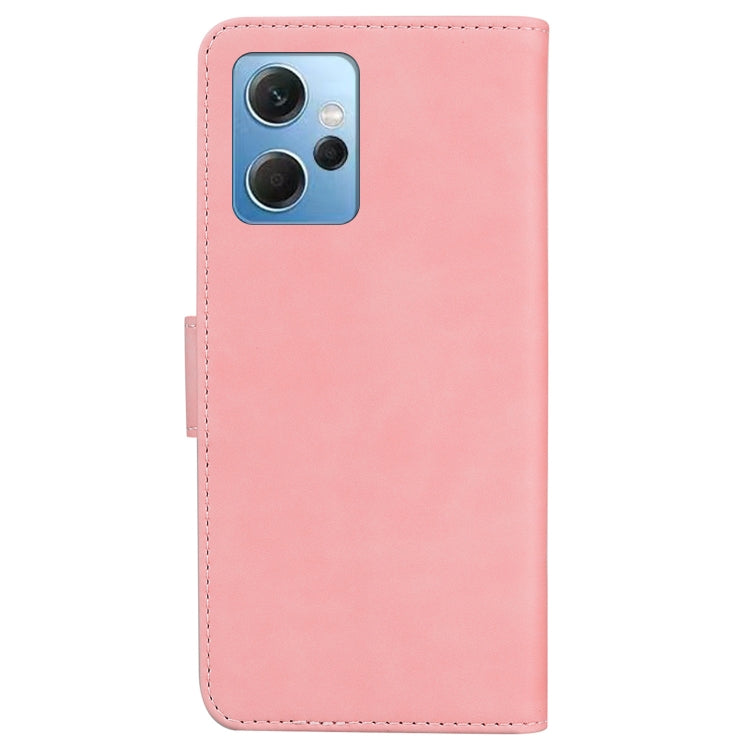 For Xiaomi Redmi Note 12 4G Global Skin Feel Pure Color Flip Leather Phone Case
