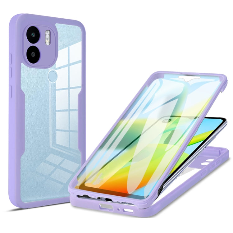 For Xiaomi Redmi A1 Acrylic + TPU 360 Degrees Full Coverage Phone Case