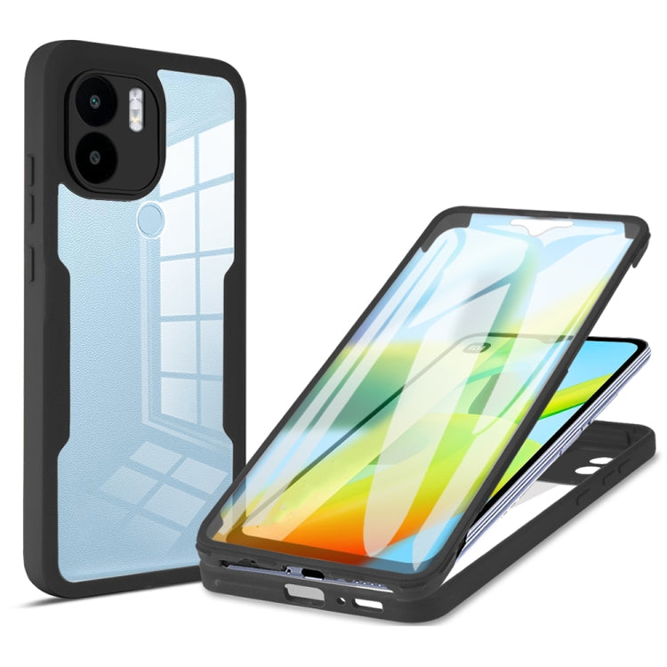 For Xiaomi Redmi A1 Acrylic + TPU 360 Degrees Full Coverage Phone Case
