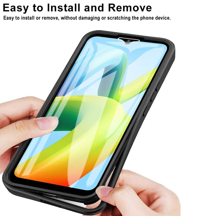 For Xiaomi Redmi A1 Acrylic + TPU 360 Degrees Full Coverage Phone Case