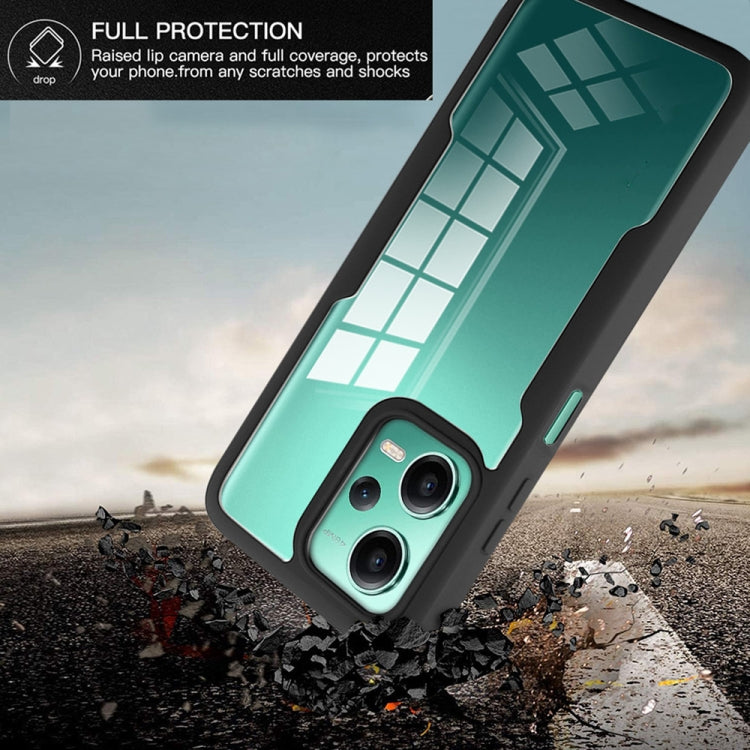 For Xiaomi Redmi Note 12 5G / Poco X5 Acrylic + TPU 360 Degrees Full Coverage Phone Case