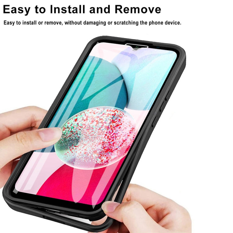 For Samsung Galaxy A34 5G Acrylic + TPU 360 Degrees Full Coverage Phone Case