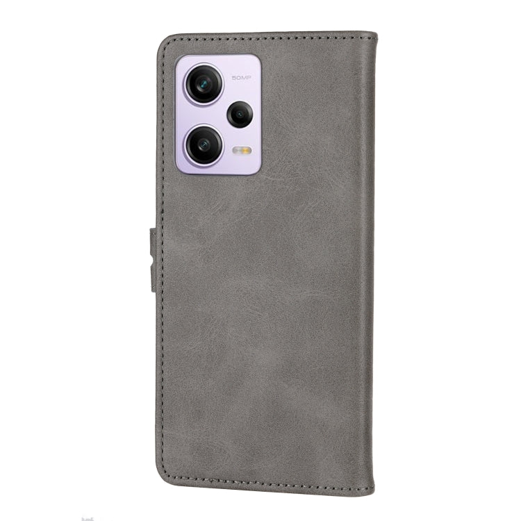 For Xiaomi Redmi Note 12 Pro+ 5G Global Embossed Happy Cat Pattern Flip Leather Phone Case