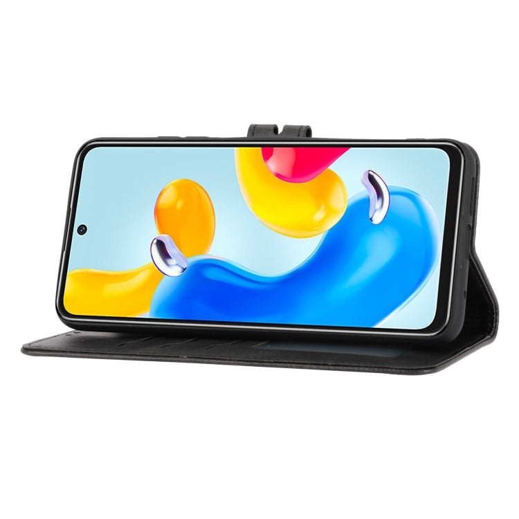 For Xiaomi 12T/12T Pro/Redmi K50 Ultra Embossed Happy Cat Pattern Flip Leather Phone Case