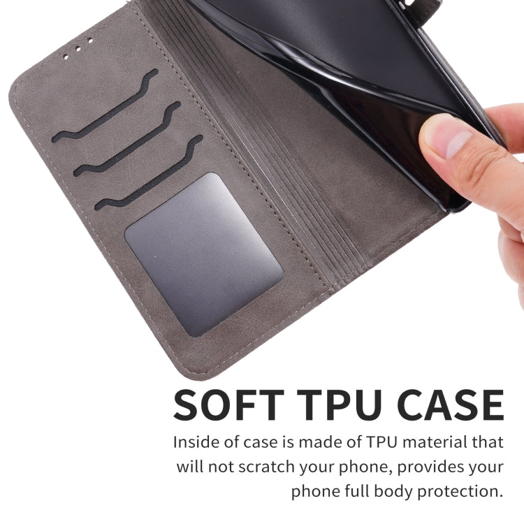 For Google Pixel 7a Embossed Happy Cat Pattern Flip Leather Phone Case