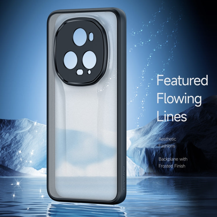 For Honor Magic5 Pro / Magic5 Ultimate DUX DUCIS Aimo Series TPU + PC Frosted Feel Phone Case(Black)