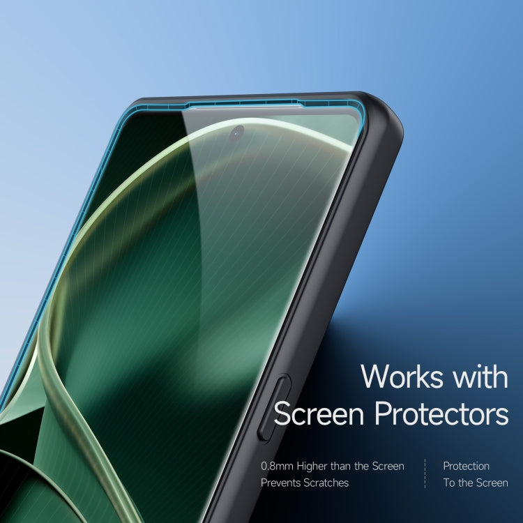 For OPPO Find X6 DUX DUCIS Aimo Series TPU + PC Frosted Feel Phone Case(Black)