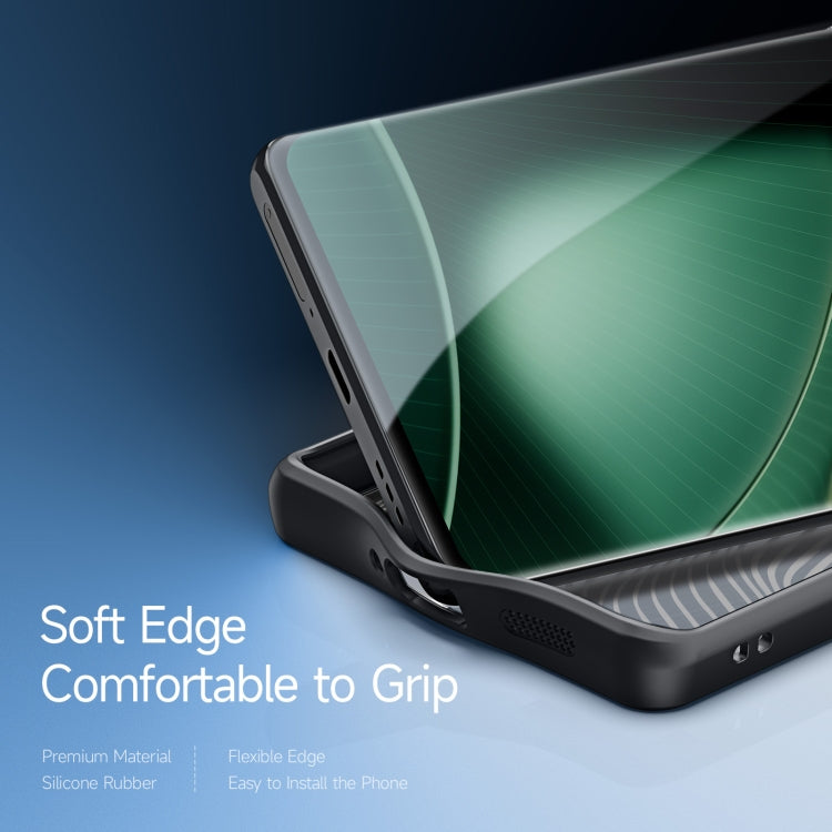 For OPPO Find X6 DUX DUCIS Aimo Series TPU + PC Frosted Feel Phone Case(Black)