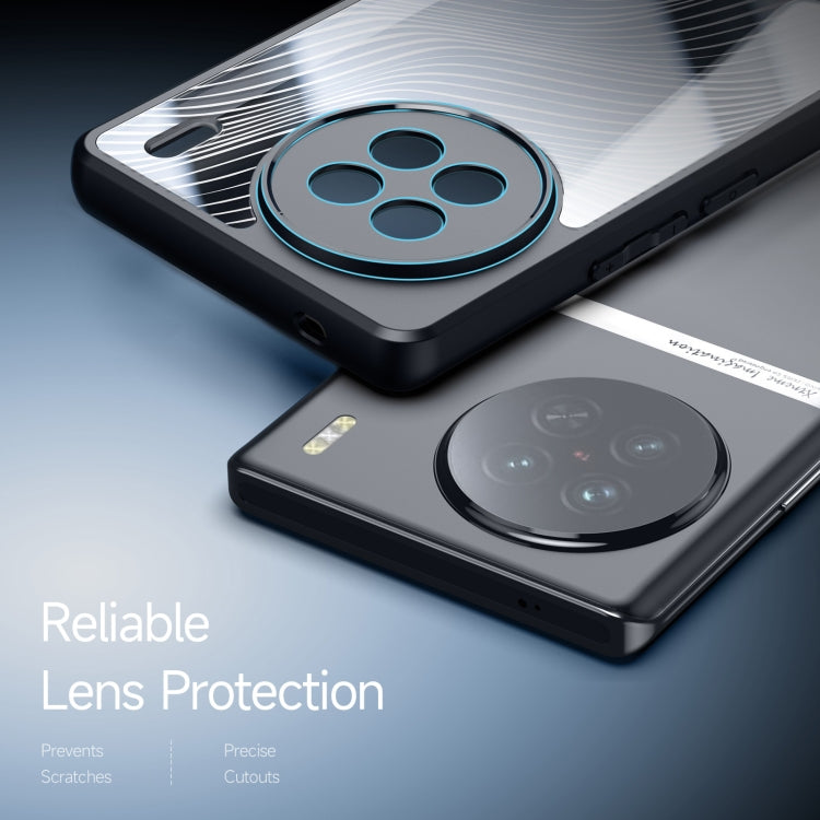 For vivo X90 DUX DUCIS Aimo Series TPU + PC Frosted Feel Phone Case(Black)