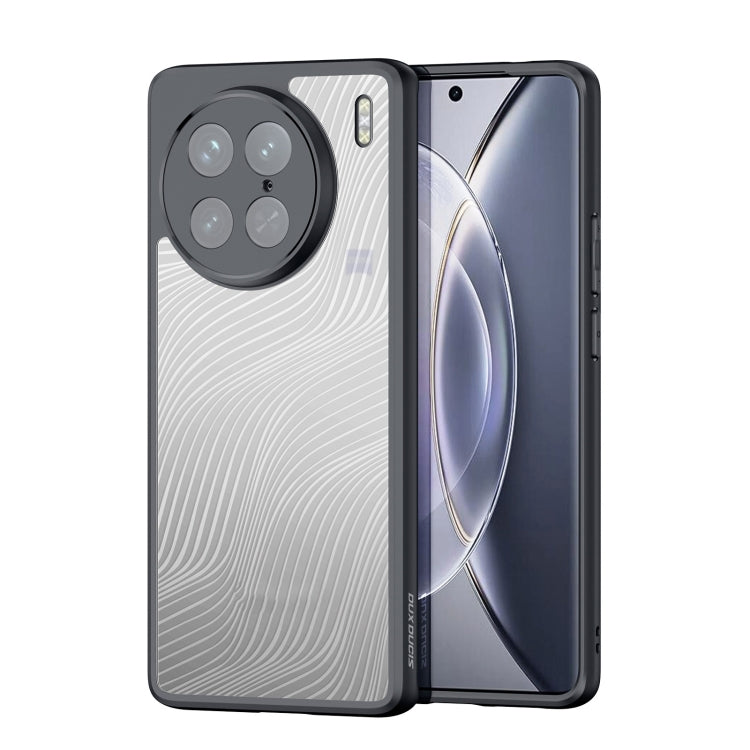 For vivo X90 Pro DUX DUCIS Aimo Series TPU + PC Frosted Feel Phone Case(Black)