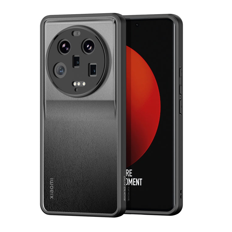 For Xiaomi 13 Ultra DUX DUCIS Aimo Series TPU + PC Frosted Feel Phone Case(Black)