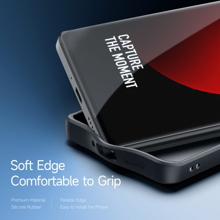 For Xiaomi 13 Ultra DUX DUCIS Aimo Series TPU + PC Frosted Feel Phone Case(Black)