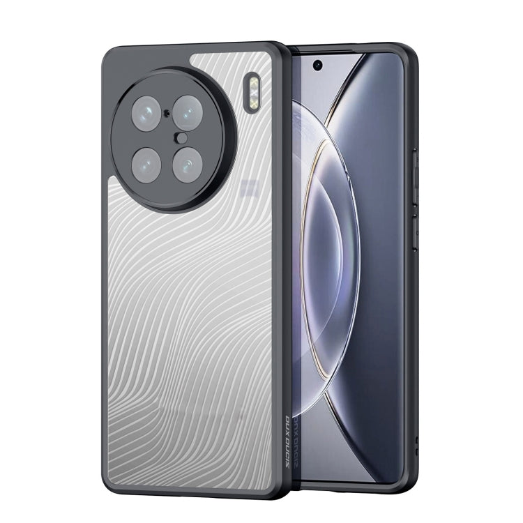 For vivo X90 Pro+ DUX DUCIS Aimo Series TPU + PC Frosted Feel Phone Case(Black)