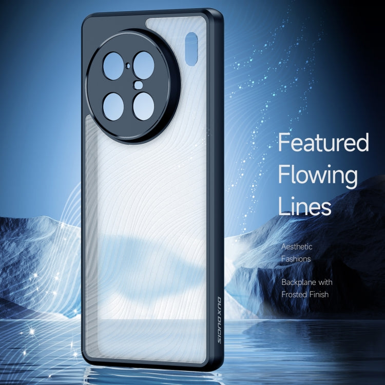 For vivo X90 Pro+ DUX DUCIS Aimo Series TPU + PC Frosted Feel Phone Case(Black)