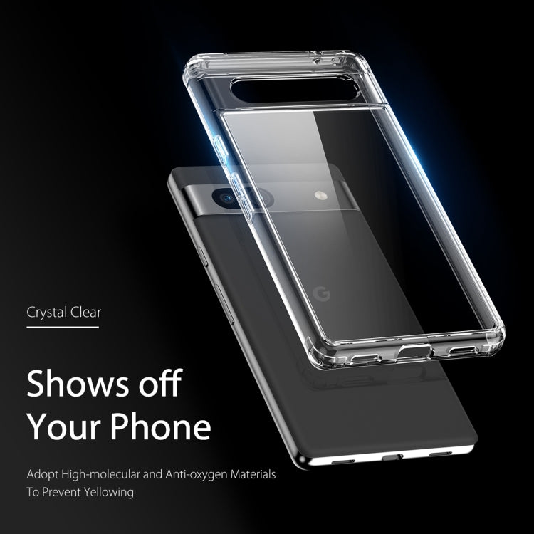 For Google Pixel 7A DUX DUCIS Clin Series PC + TPU Phone Case(Transparent)