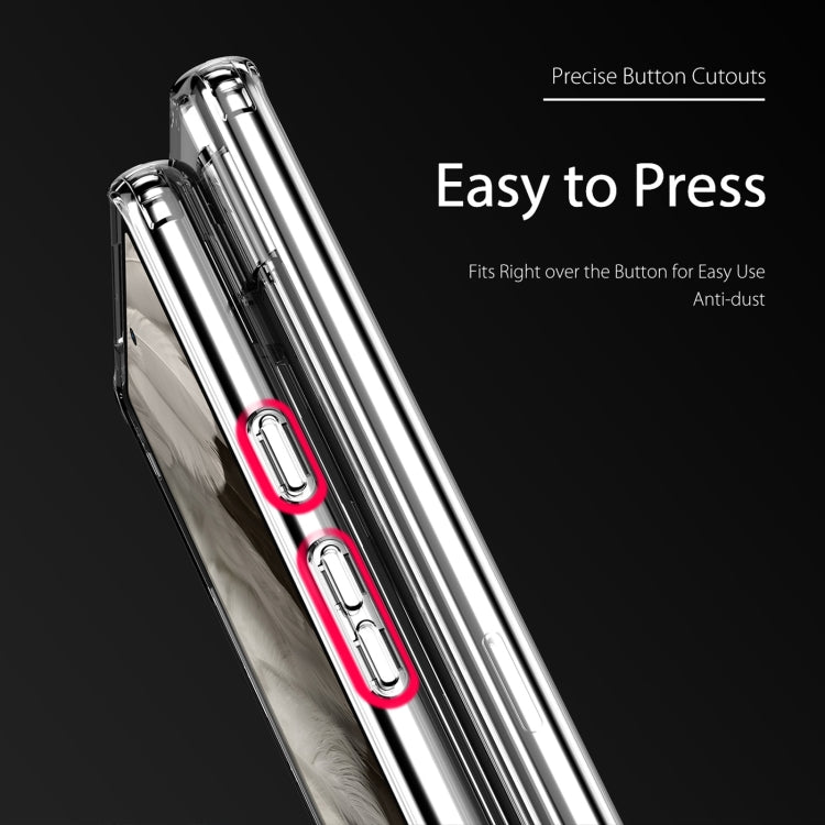 For Google Pixel 7A DUX DUCIS Clin Series PC + TPU Phone Case(Transparent)