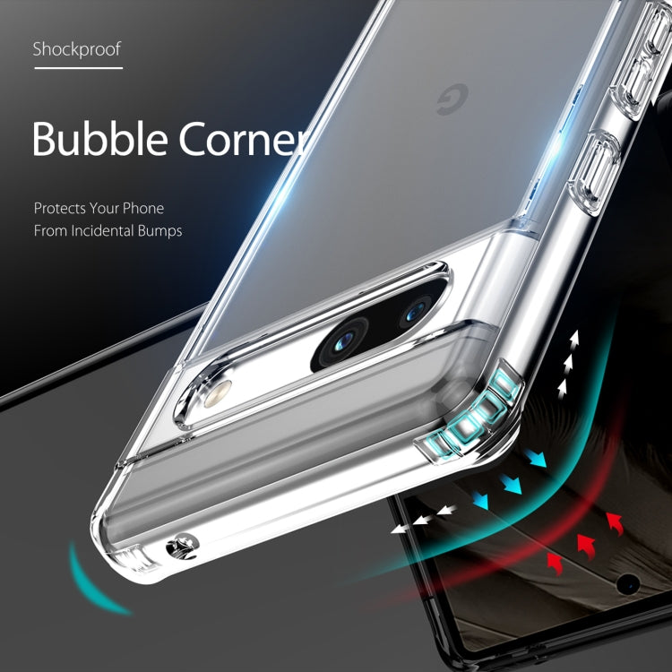 For Google Pixel 7A DUX DUCIS Clin Series PC + TPU Phone Case(Transparent)