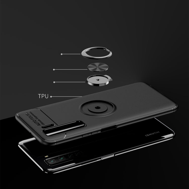 For Huawei Nova 7 SE Lenuo Shockproof TPU Protective Case with Invisible Holder