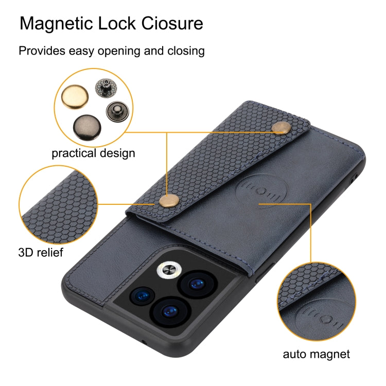 For OPPO Reno9 Pro Double Buckle Magnetic Phone Case