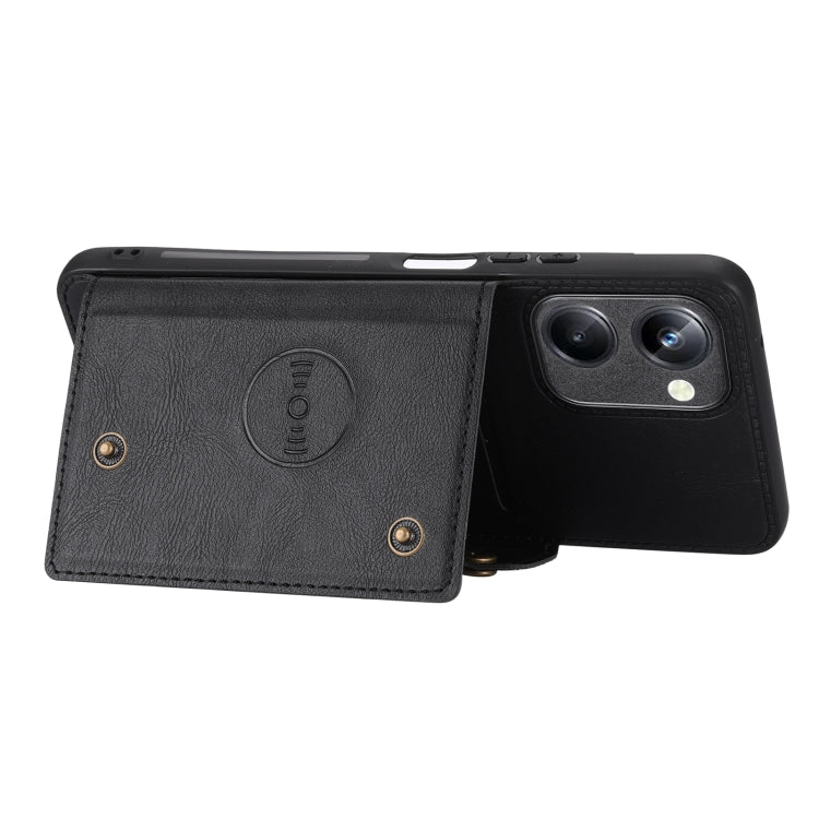 For Realme 10 Pro Double Buckle Magnetic Phone Case