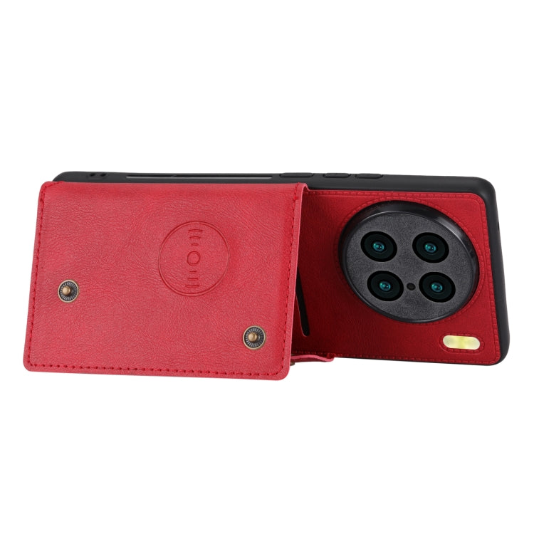 For vivo X90 Double Buckle Magnetic Phone Case