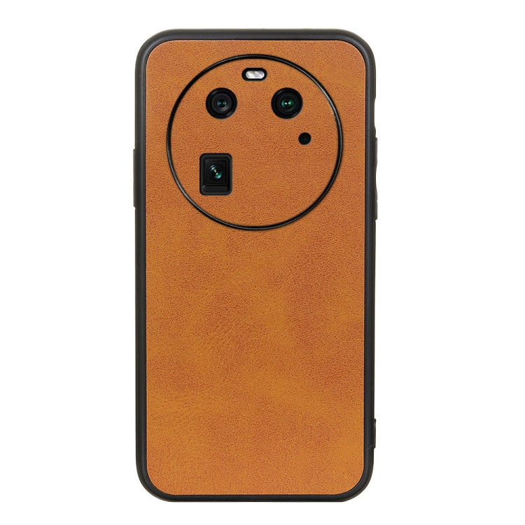 For OPPO Find X6 Two-color Calf Texture PU Phone Case