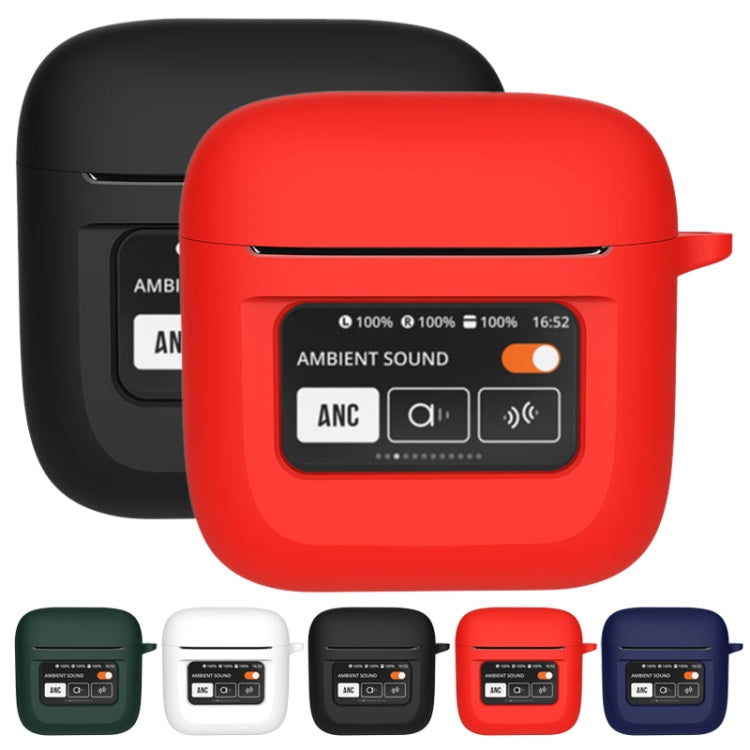 For JBL Tour Pro 2 Silicone Wireless Earphone Protective Case