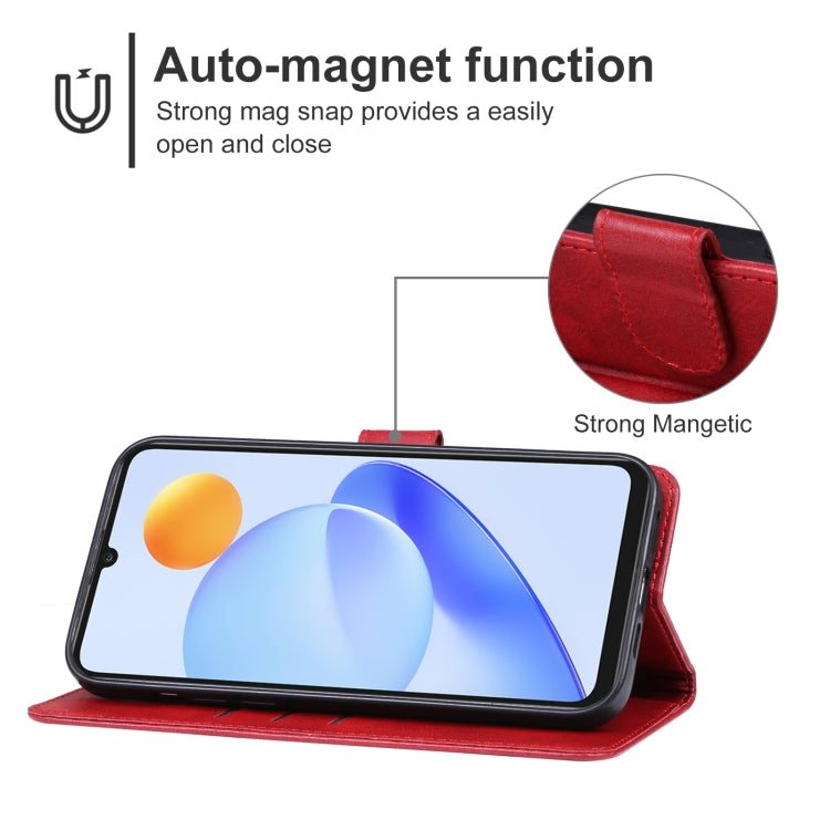 For Honor Play7T Leather Phone Case