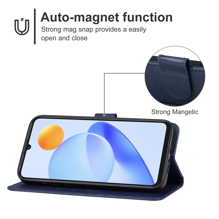 For Honor Play7T Leather Phone Case