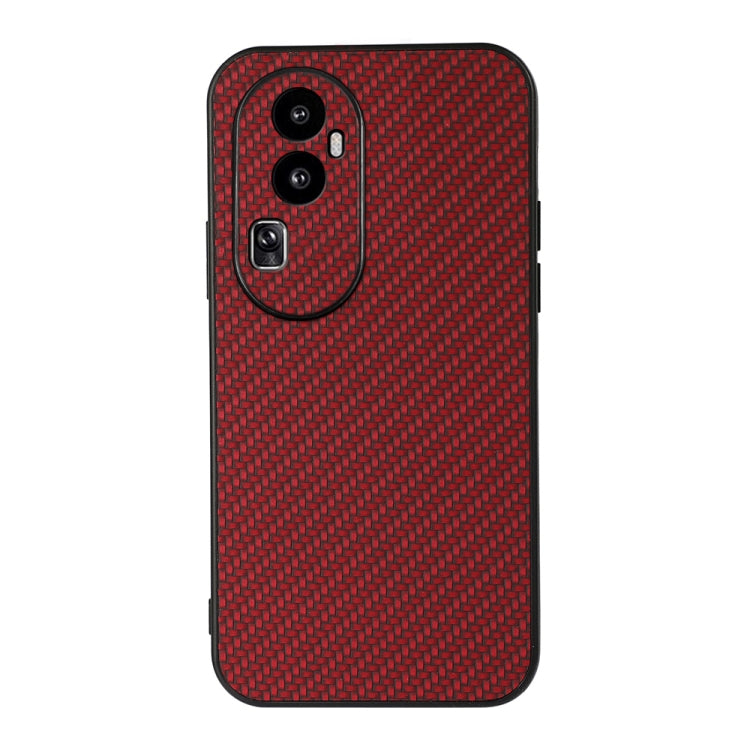 For OPPO Reno10 Pro+ Carbon Fiber Texture Shockproof Phone Case