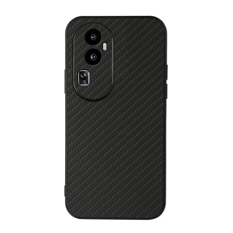 For OPPO Reno10 Pro+ Carbon Fiber Texture Shockproof Phone Case