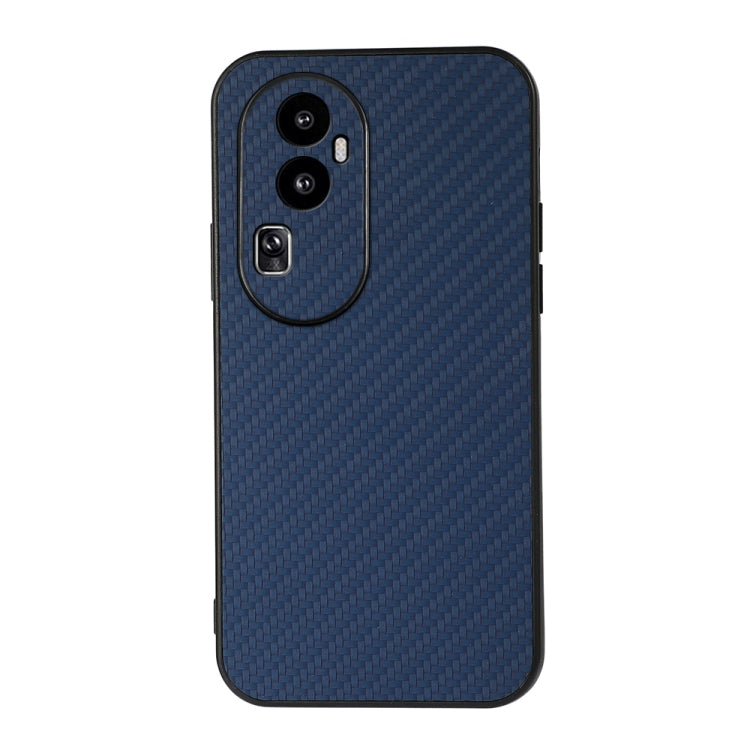 For OPPO Reno10 Pro China Carbon Fiber Texture Shockproof Phone Case