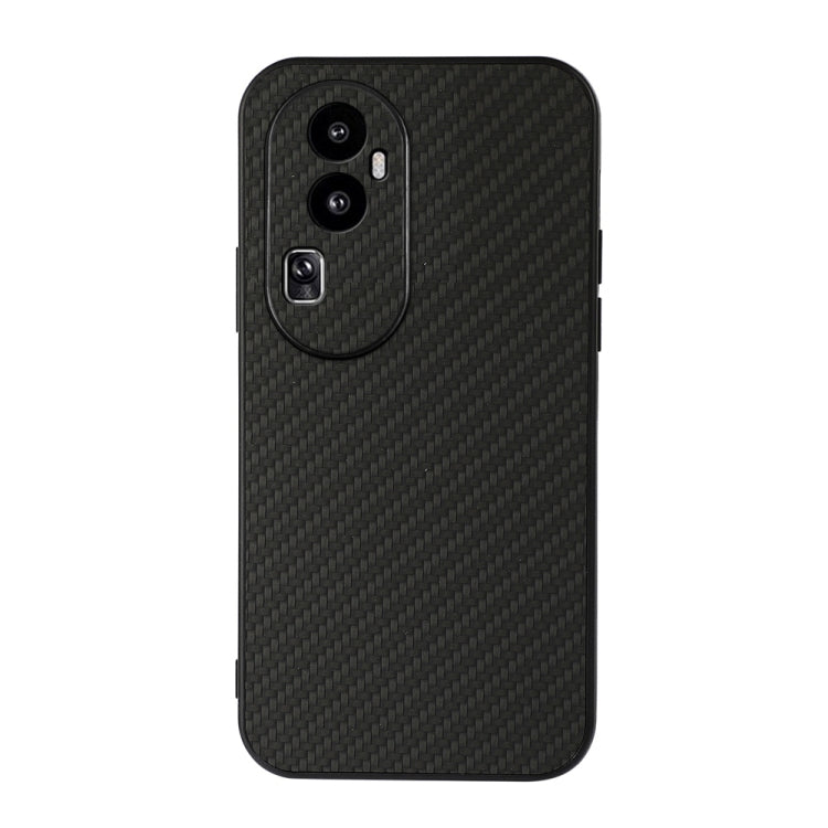 For OPPO Reno10 Pro China Carbon Fiber Texture Shockproof Phone Case
