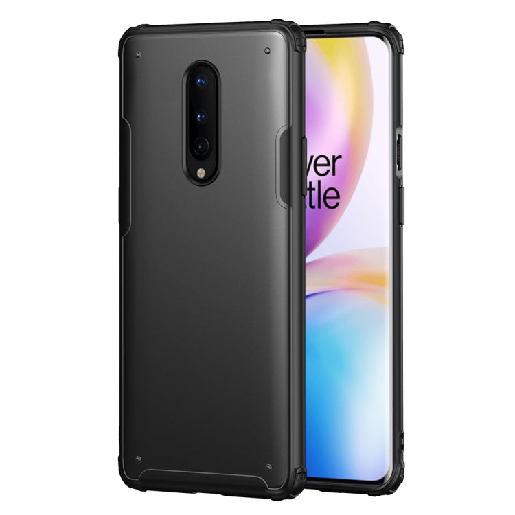For OnePlus 8 Solid Color Four-corner Shockproof TPU + PC Protective Case