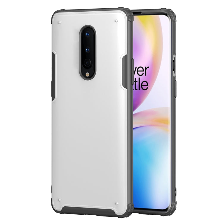 For OnePlus 8 Solid Color Four-corner Shockproof TPU + PC Protective Case