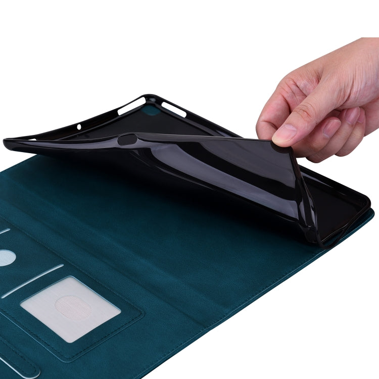 For Lenovo Tab M9 Butterfly Flower Embossed Leather Tablet Case