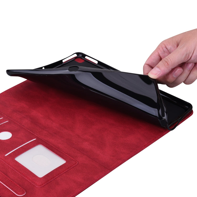 For Lenovo Tab M9 Butterfly Flower Embossed Leather Tablet Case