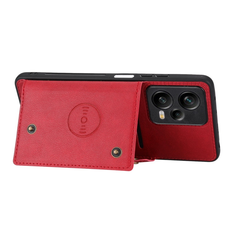 For Xiaomi Redmi Note 12 Pro 5G Global Double Buckle Magnetic Phone Case