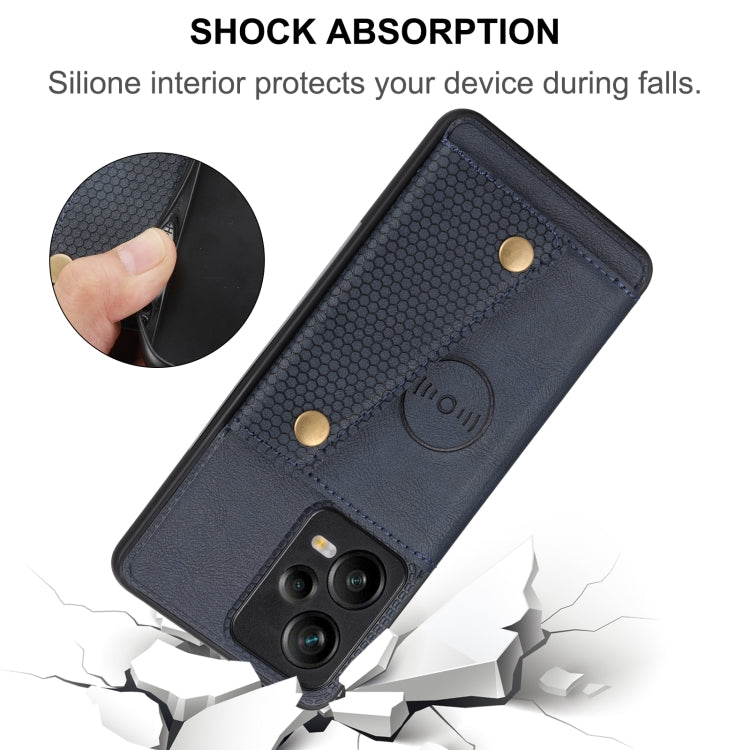 For Xiaomi Redmi Note 12 Pro 5G Global Double Buckle Magnetic Phone Case