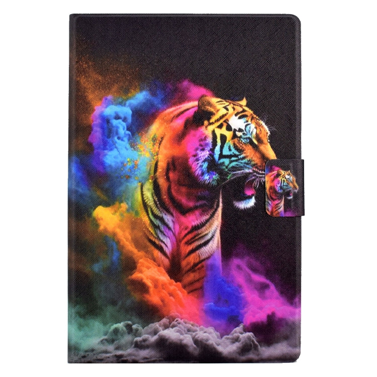 Coloured Drawing Leather Tablet Case For Huawei MatePad T 10 / T 10s / Honor Tablet Enjoy 2 / Pad X6 / Pad 6
