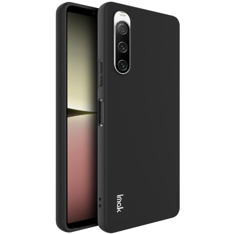For Sony Xperia 10 V IMAK UC-3 Series Shockproof Frosted TPU Protective Case(Black)