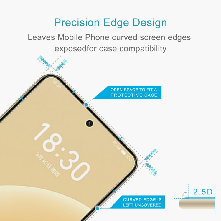 For Meizu 20 10 PCS 0.26mm 9H 2.5D Tempered Glass Film