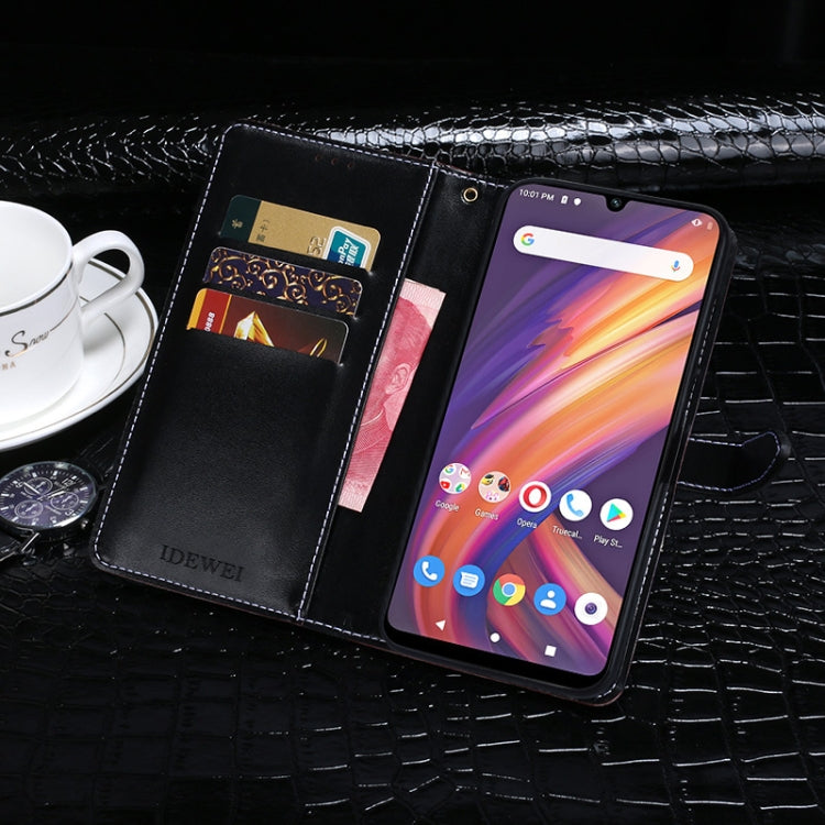 For Lenovo A6 Note idewei Crocodile Texture Horizontal Flip Leather Case with Holder & Card Slots & Wallet