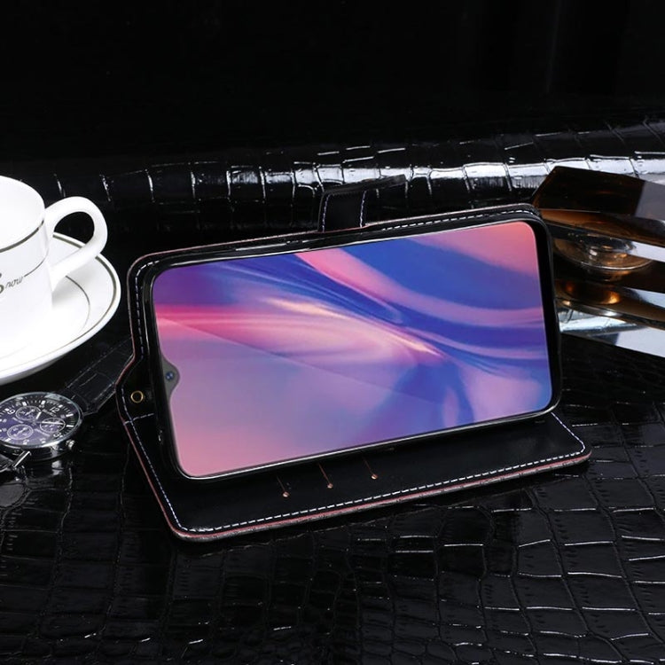 For Vivo Y11 (2019) idewei Crocodile Texture Horizontal Flip Leather Case with Holder & Card Slots & Wallet