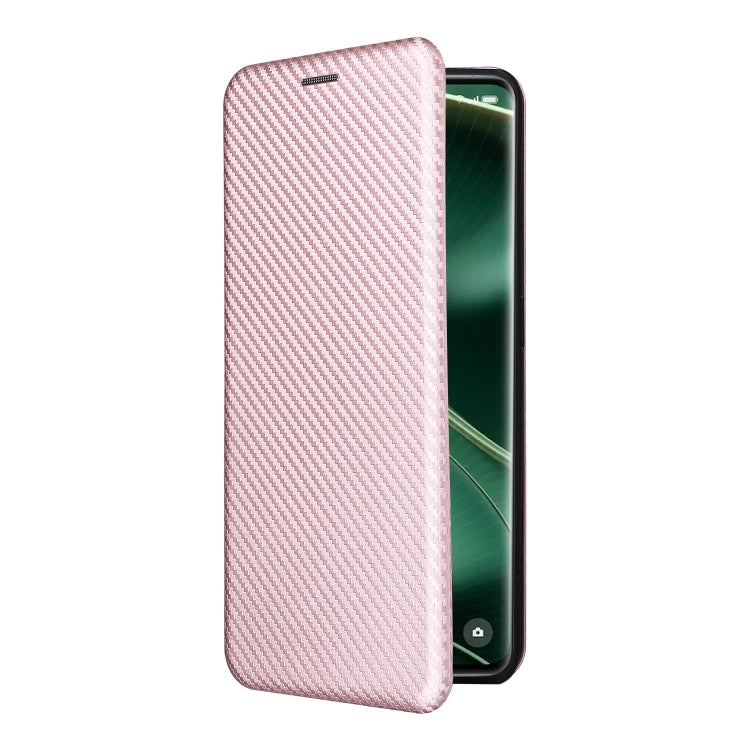 For OPPO Find X6 Pro 5G Carbon Fiber Texture Flip Leather Phone Case