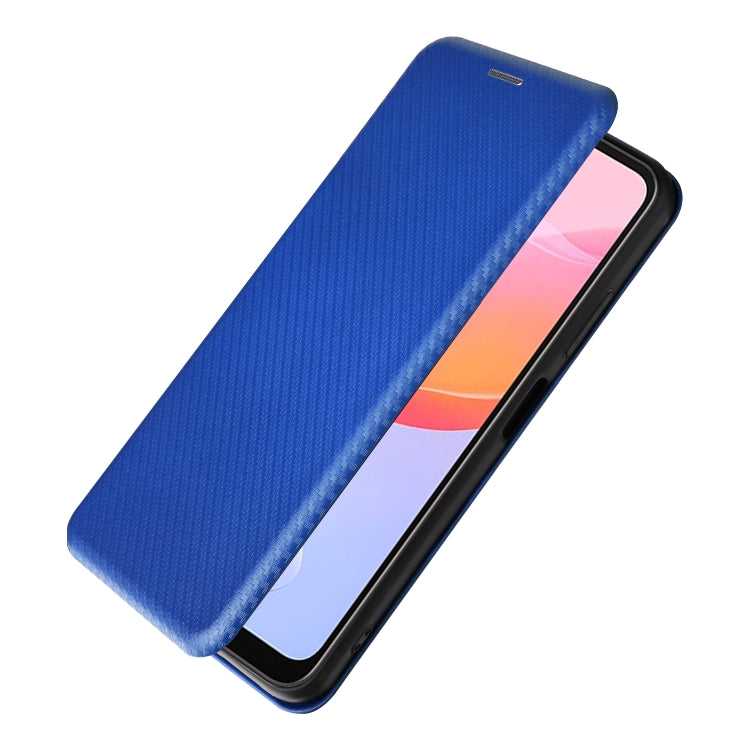For Blackview A85 Carbon Fiber Texture Flip Leather Phone Case