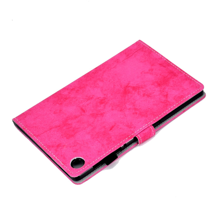 For Huawei MatePad SE Marble Style Cloth Texture PU Tablet Protective Case