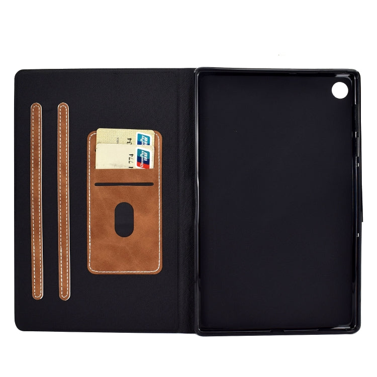 For Huawei MatePad SE Cowhide Texture Horizontal Flip Tablet Leather Case