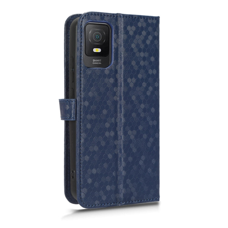 For TCL 403 Honeycomb Dot Texture Leather Phone Case